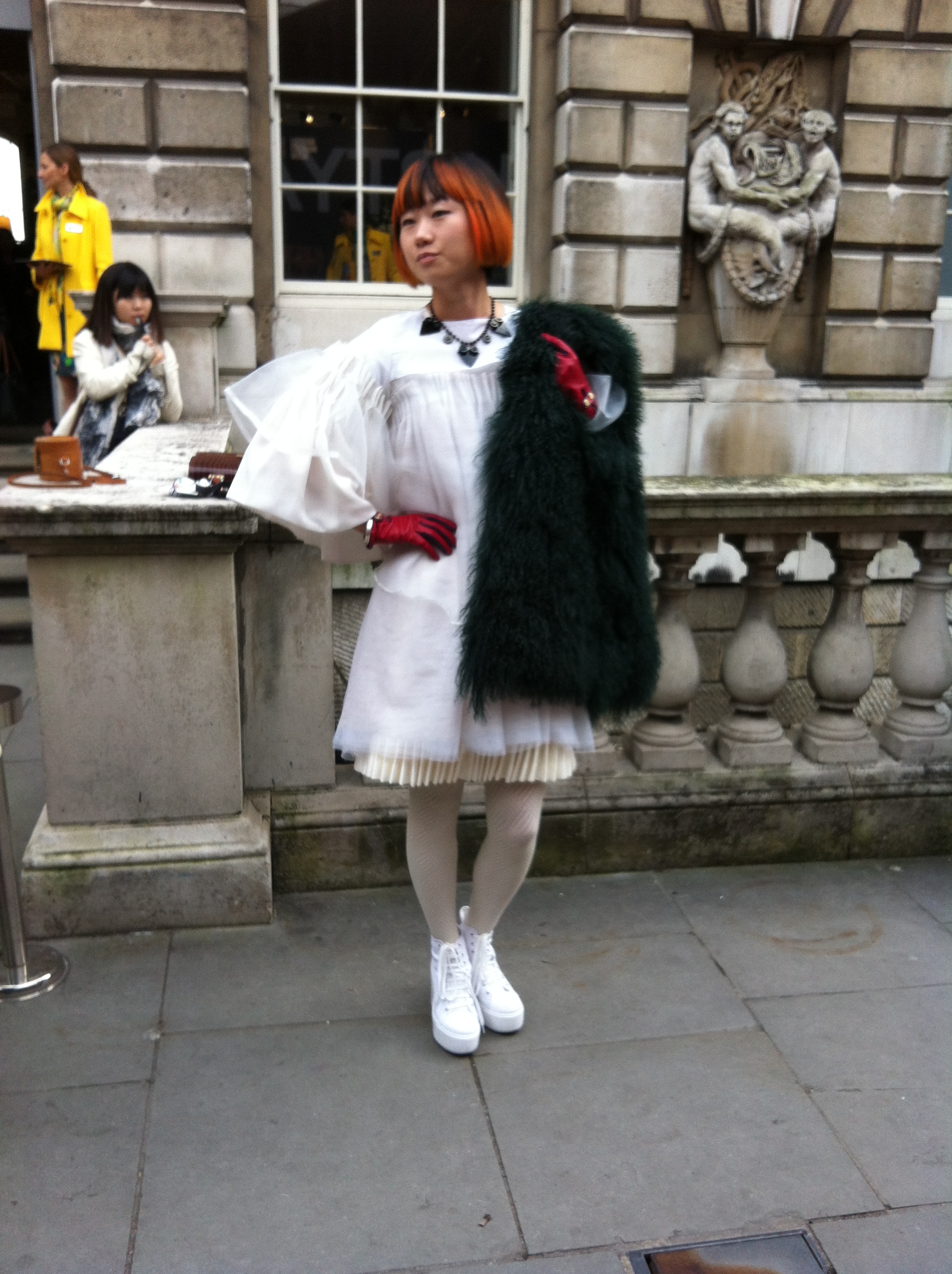 Streetstyle - London Fashion Week AW13 - Day 2