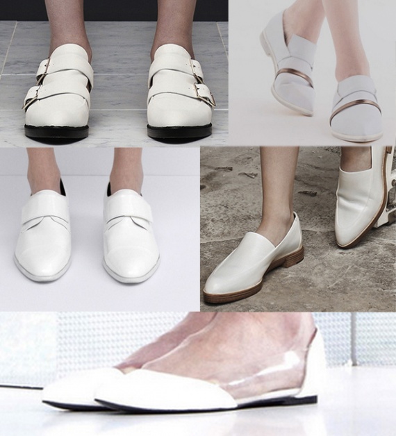 White shoes trend