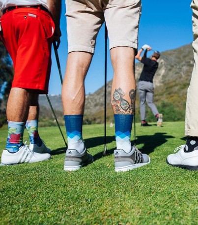 Stance Fusion Triniti golf socks